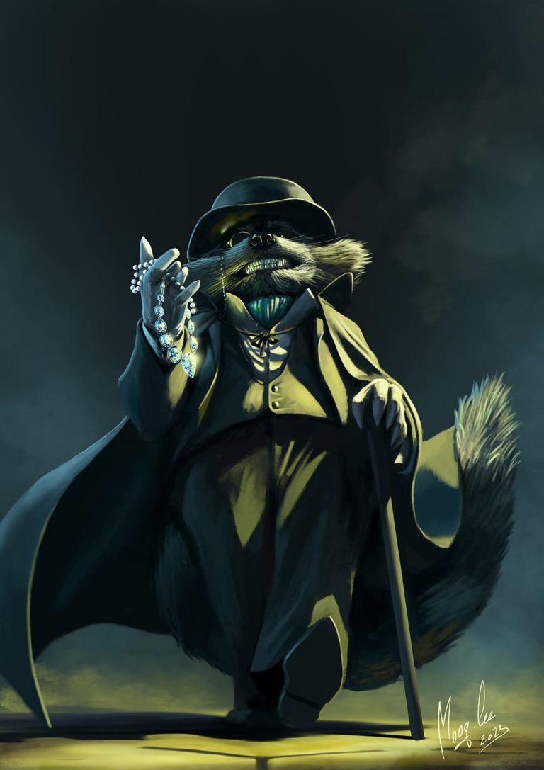 Raton laveur anthropomorphique spécialisé dans le vol et les cambriolages.